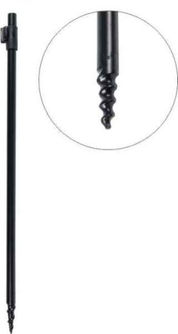 Rybářská posuvná vidlička s klipem ukončená závitem 60-110cm Rybářská posuvná vidlička s klipem ukončená závitem 60-110cm