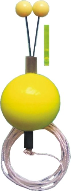 Rybářské signalizátory odpadávací žlutá pr.22mm