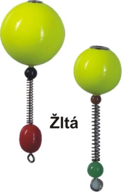 Rybářské signalizátory před špičku PŠ žluté 18mm Rybářské signalizátory před špičku PŠ žluté 18mm