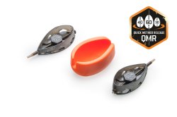 Sada rychlovýměnných method krmítek QMR Flat XL (50g + 60g + mould)