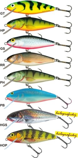 Salmo rybářské woblery perch PH8DR APE Salmo rybářské woblery perch PH8DR APE