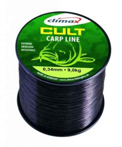 Silon Climax CULT Carp Line Black 0,30mm / 1200m Silon Climax CULT Carp Line Black 0,30mm / 1200m