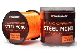 Silon Steel Mono Fluo orange 1200m 0,35mm Silon Steel Mono Fluo orange 1200m 0,35mm