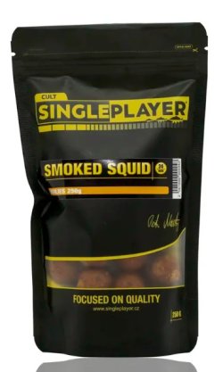 SINGLEPLAYER Boilie Smoked Squid 250g 24mm SINGLEPLAYER Boilie Smoked Squid 250g 24mm