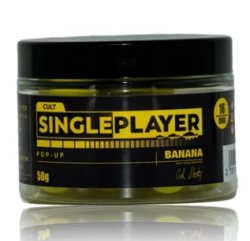 SINGLEPLAYER Pop-up Boilie Banana 50g 16mm SINGLEPLAYER Pop-up Boilie Banana 50g 16mm
