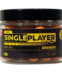 SINGLEPLAYER Pop-up Boilies Broskev 50g 16 mm
