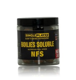 SINGLEPLAYER Rozpustné Boilies SOLUBLE NFS - 150g 20mm SINGLEPLAYER Rozpustné Boilies SOLUBLE NFS - 150g 20mm