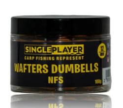 SINGLEPLAYER Wafters Dumbells NFS 100g 12 mm SINGLEPLAYER Wafters Dumbells NFS 100g 12 mm