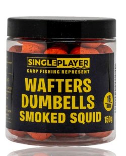 SINGLEPLAYER Wafters Dumbells Smoked Squid 16 mm, 150g SINGLEPLAYER Wafters Dumbells Smoked Squid 16 mm, 150g