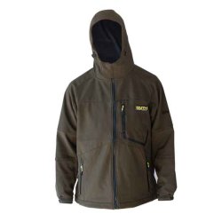 Softshell bunda s kapucí FAITH - olivová barva L Softshell bunda s kapucí FAITH - olivová barva L