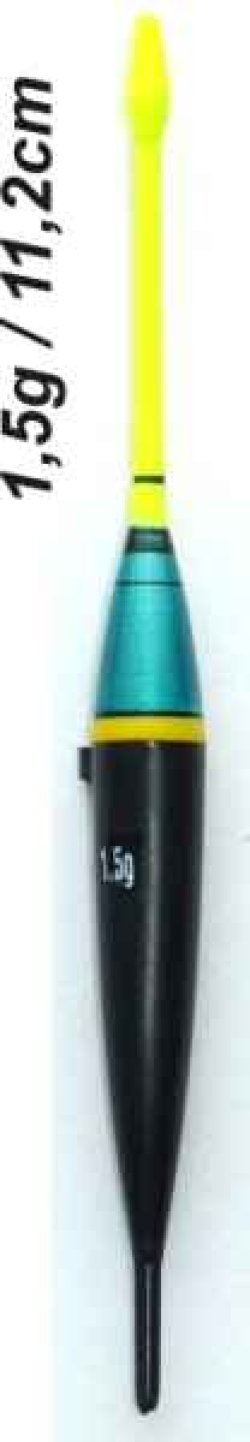 Splávek na ryby - délka 112mm/nosnost 1,5 gr Splávek na ryby - délka 112mm/nosnost 1,5 gr