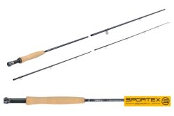Muškařský prut Sportex Synoris Fly 4-díl 300cm / aftma 8 Muškařský prut Sportex Synoris Fly 4-díl 300cm / aftma 8
