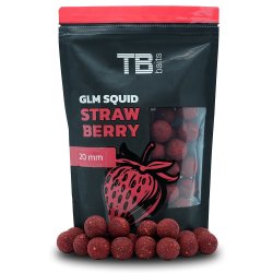 TB Baits Boilie GLM Squid Strawberry - 250 g 24 mm TB Baits Boilie GLM Squid Strawberry - 250 g 24 mm