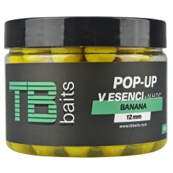 TB Baits Plovoucí Boilie Pop-Up Banana + NHDC 65 g - 12 mm TB Baits Plovoucí Boilie Pop-Up Banana + NHDC 65 g - 12 mm