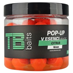 TB Baits Plovoucí Boilie Pop-Up Orange Citrus + NHDC 65 g - 12 mm TB Baits Plovoucí Boilie Pop-Up Orange Citrus + NHDC 65 g - 12 mm