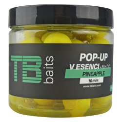 TB Baits Plovoucí Boilie Pop-Up Pineapple + NHDC 65 g - 16 mm
