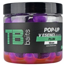 TB Baits Plovoucí Boilie Pop-Up Plum + NHDC 65 g - 16 mm TB Baits Plovoucí Boilie Pop-Up Plum + NHDC 65 g - 16 mm