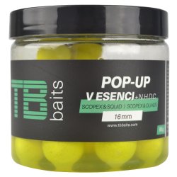 TB Baits Plovoucí Boilie Pop-Up Yellow Scopex Squid + NHDC 65 g 16 mm TB Baits Plovoucí Boilie Pop-Up Yellow Scopex Squid + NHDC 65 g 16 mm