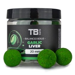 TB Baits Vyvážené Boilie Balanced + Atraktor Garlic Liver 100 g - 20 mm TB Baits Vyvážené Boilie Balanced + Atraktor Garlic Liver 100 g - 20 mm