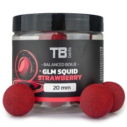 TB Baits Vyvážené Boilie Balanced + Atraktor GLM Squid Strawberry 100 g - 24 mm TB Baits Vyvážené Boilie Balanced + Atraktor GLM Squid Strawberry 100 g - 24 mm