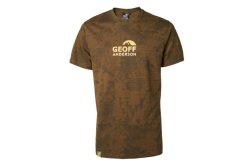Trčko Geoff Anderson Organic Tee leaf oranž logo L Trčko Geoff Anderson Organic Tee leaf oranž logo L