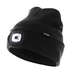 ZFISH Čepice Light Beanie Černá ZFISH Čepice Light Beanie Černá