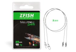 ZFISH Lanko Wolfram Leader 15cm/7kg - 2ks ZFISH Lanko Wolfram Leader 15cm/7kg - 2ks