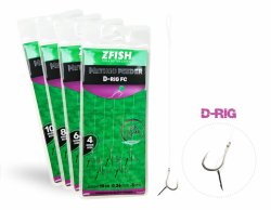ZFISH Návazec Method Feeder D-Rig vel.4