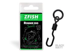 ZFISH Obratlík Ronnie Rig Swivel Matt vel.12 ZFISH Obratlík Ronnie Rig Swivel Matt vel.12