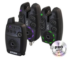 ZFISH Sada Hlásičů Bite Alarm Set Zx8 PRO 2+1 ZFISH Sada Hlásičů Bite Alarm Set Zx8 PRO 2+1