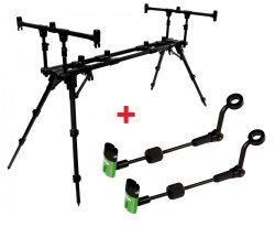 Zfish Stojan Rod Pod Construct 3 Rods + 2x Indicator ZFX Mini Zdarma! Zfish Stojan Rod Pod Construct 3 Rods + 2x Indicator ZFX Mini Zdarma!