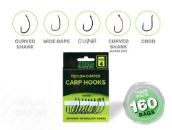 ZFISH Trade Pack Teflonové Háčky 160ks ZFISH Trade Pack Teflonové Háčky 160ks