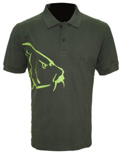 Zfish Tričko Carp Polo T-Shirt Olive Green L Zfish Tričko Carp Polo T-Shirt Olive Green L