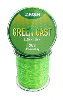 ZFISH Vlasec Green Cast Carp Line 600m - 0,30mm