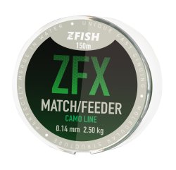 ZFISH vlasec ZFX Match/Feeder CamoLine 150m - 0,14mm ZFISH vlasec ZFX Match/Feeder CamoLine 150m - 0,14mm