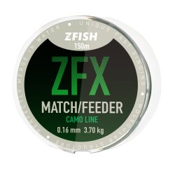 ZFISH vlasec ZFX Match/Feeder CamoLine 150m - 0,16mm ZFISH vlasec ZFX Match/Feeder CamoLine 150m - 0,16mm