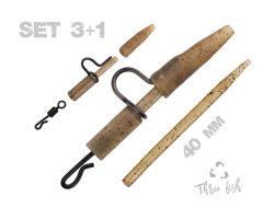 ZFISH Závěska Heavy Duty Clip Complete Set 40 mm ZFISH Závěska Heavy Duty Clip Complete Set 40 mm