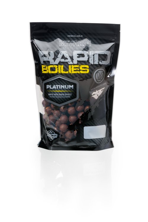 Akce 2+1 Rapid Boilies Platinum - Sea (950g | 16mm)