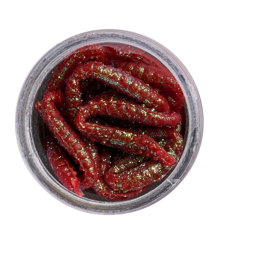 Berkley PowerBait Honey Worm 2,5 cm 55 ks Red