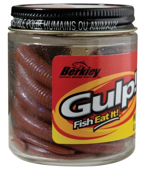 Berkley Rousnice Gulp! Nightcrawler 150mm 10ks Dark Brown