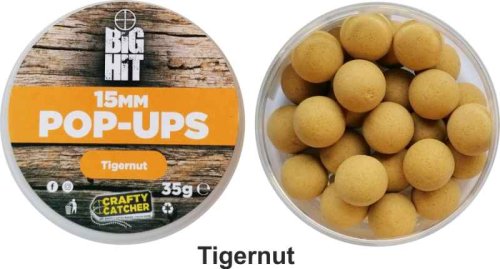 Boilies pop up Crafty Catcher Big Hit 15mm / 35g Strawberry Cream
