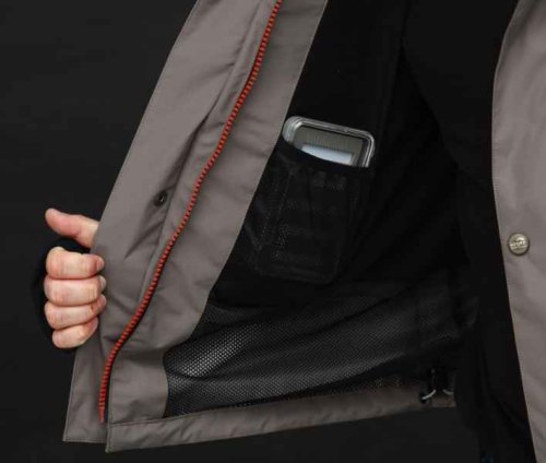 Bunda Buteo jacket - šedá M