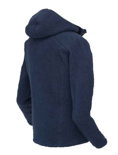 Bunda s kapucí TEDDY - Modrý vel.XXXL
