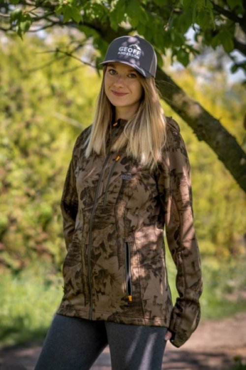 bunda z mikro fleece HOODY 3 Leaf M
