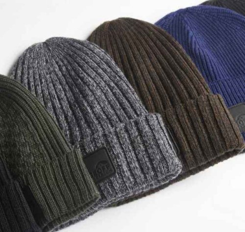 Čepice Geoff Anderson WizWool Njal beanie šedá
