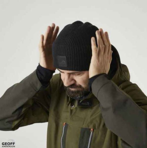 Čepice Geoff Anderson WizWool Roar beanie černá