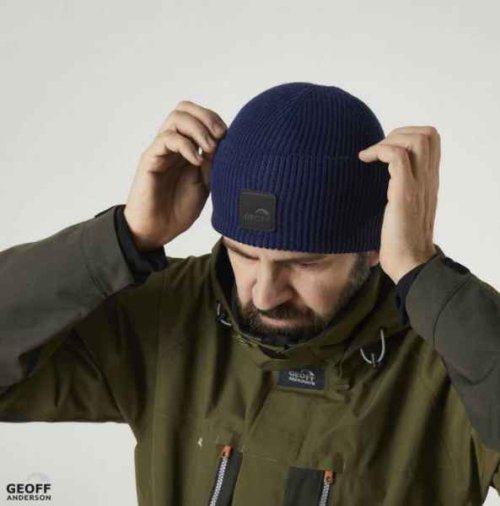 Čepice Geoff Anderson WizWool Roar beanie modrá