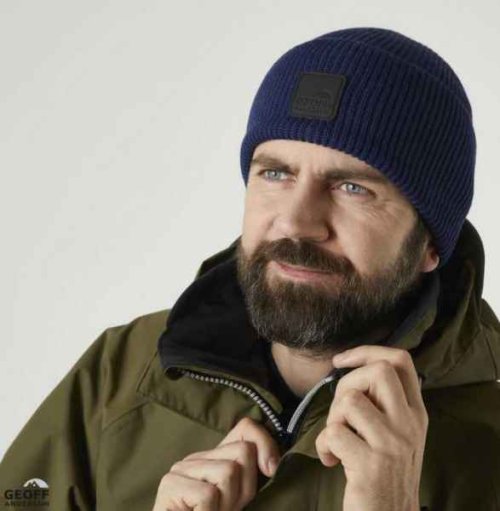 Čepice Geoff Anderson WizWool Roar beanie modrá