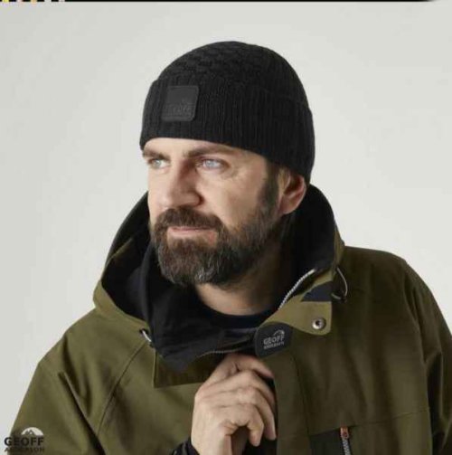 Čepice Geoff Anderson WizWool Ulf beanie černá