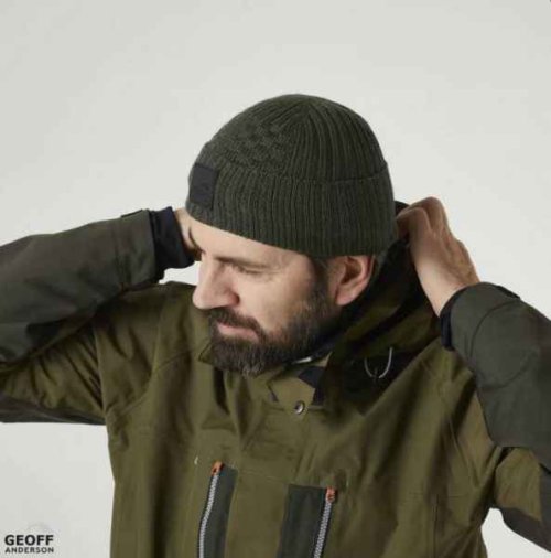 Čepice Geoff Anderson WizWool Ulf beanie zelená